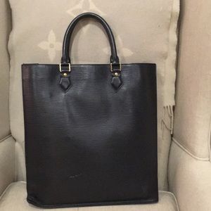 Black Epi leather Louis Vuitton